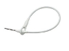 Imagem de Cordão com laço e revestimento plástico. Comprimento 175mm.