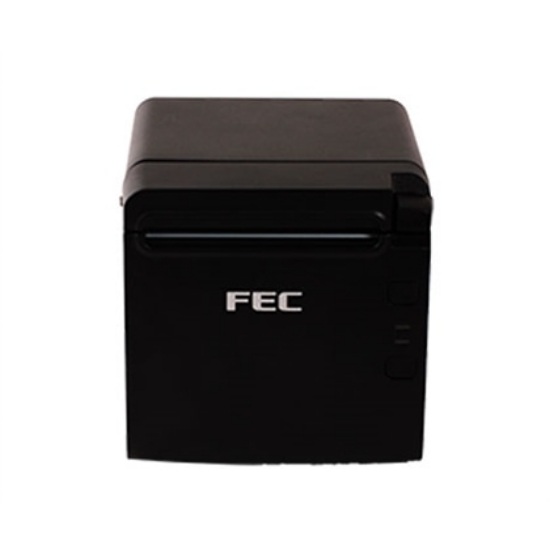 Imagem de Impr. Térmica FEC TP-100 Ethernet + Serie+ USB Preta c/Fonte
