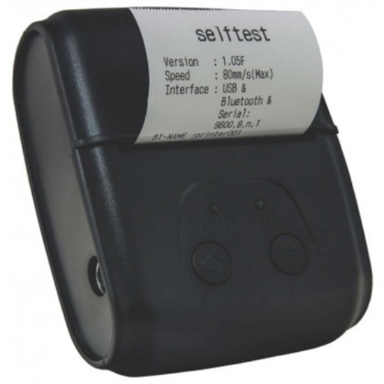 Picture of Impr. Port. Birch BM-i02 USB/RS232/BT ,58mm, Carreg.,Bolsa