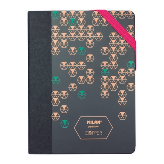 Picture of BLOCO NOTAS MILAN COPPER PAPERBOOK 14X10CM (57064CP)