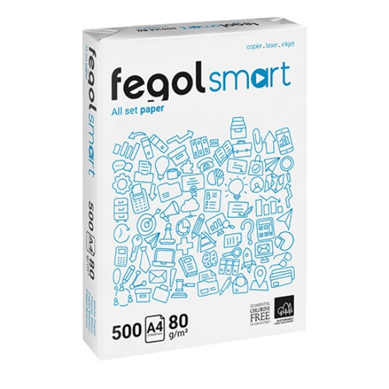 Picture of RESMA PAPEL FOTOCÓPIA A4 80GR FEGOL SMART BRANCO