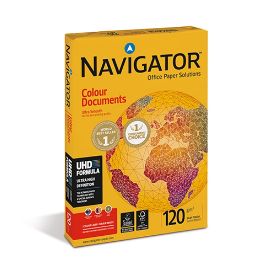 Imagem de EMB.250F PAPEL FOTOCÓPIA A4 120GR NAVIGATOR COLOUR DOCUM. BRANCO