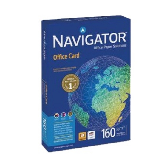 Picture of EMB.250F PAPEL FOTOCÓPIA A4 160GR NAVIGATOR OFFICE CARD BRANCO