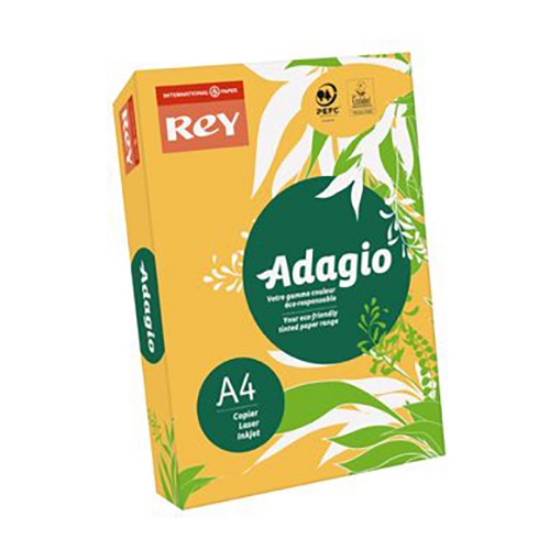 Picture of RESMA PAPEL COLORIDO A4 80GR ADAGIO PASTEL OURO (02)