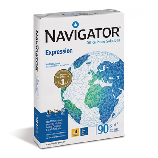 Imagem de RESMA PAPEL FOTOCÓPIA A3 90GR NAVIGATOR BRANCO