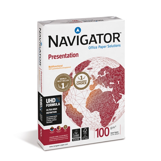 Imagem de RESMA PAPEL FOTOCÓPIA A4 100GR NAVIGATOR BRANCO