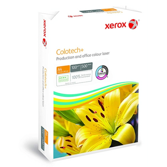 Picture of PAPEL XEROX COLOTECH + A4 100GR 3R98842 (RESMA 500 FOLHAS)