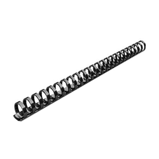 Imagem de ARG. ESPIRAL PLASTICO 22MM PRETA