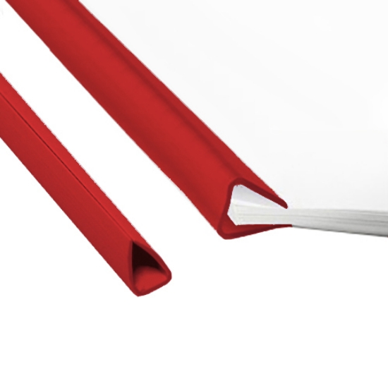 Picture of BAGUETE DE PLASTICO A4 10MM VERMELHA