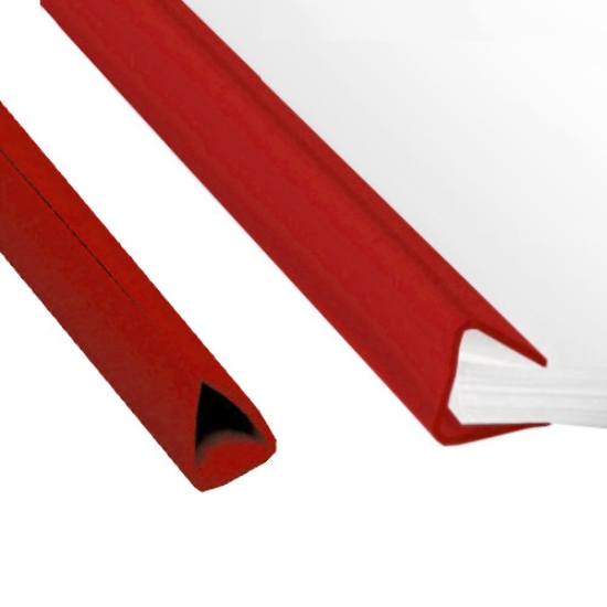 Imagem de BAGUETE DE PLASTICO A4 20MM VERMELHA