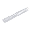 Picture of ARGOLA ESPIRAL PLÁSTICO 38MM BRANCA OVAL