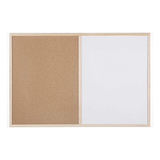 Picture of KIT QUADRO BRANCO + CORTIÇA 60X90CM 2FACES