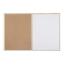 Imagem de KIT QUADRO BRANCO + CORTIÇA 60X90CM 2FACES