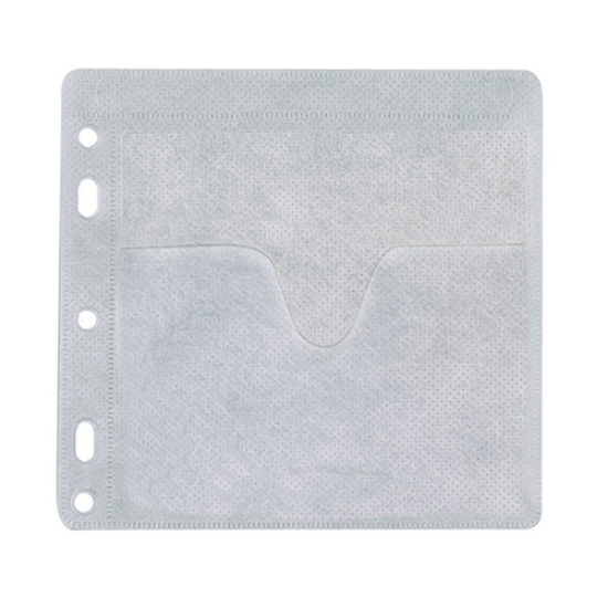 Imagem de BOLSA PARA CD-DVD COM FUROS FORRADA (PARA 2CD´S)
