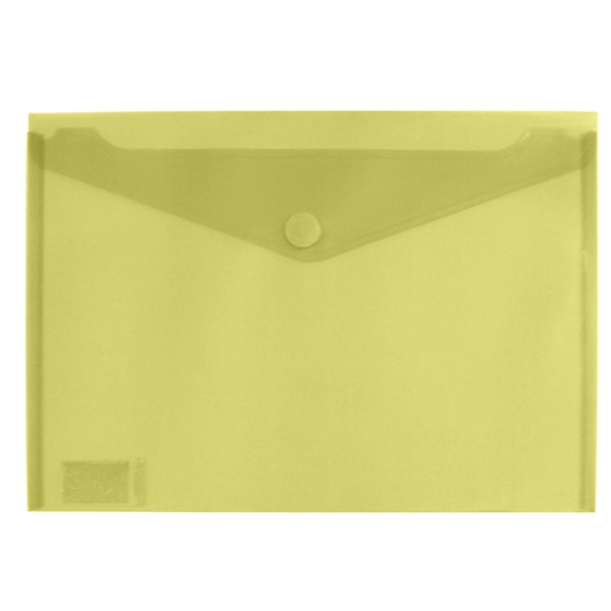Imagem de BOLSA TIPO ENVELOPE A4 COM VELCRO FEGOL E106 AMARELA