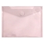 Imagem de BOLSA TIPO ENVELOPE A5 COM VELCRO FEGOL E107 ROSA PASTEL