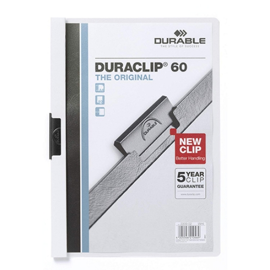 Imagem de CLASSIFICADOR C/CLIP DURABLE 2209 A4 P/60F CINZA 10