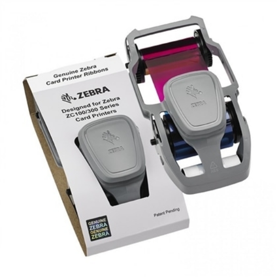 Imagem de Cassete Fita Cores 5 Painéis p/ Zebra ZC100/ZC300