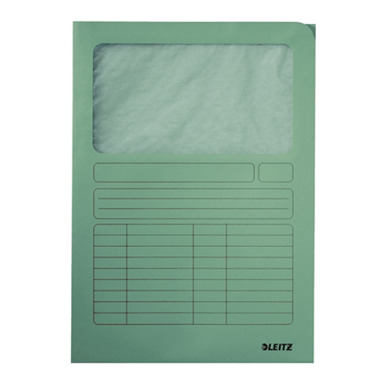 Imagem de DOSSIER PROTOCOLO A4 CLA 140GR LEITZ 39500050 VERDE
