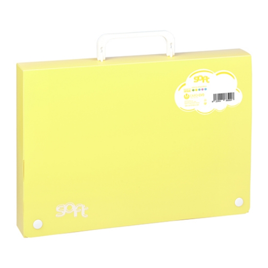 Picture of MALA A4 L40 C/ASA CARCHIVO SOFT PP AMARELO (60164020)