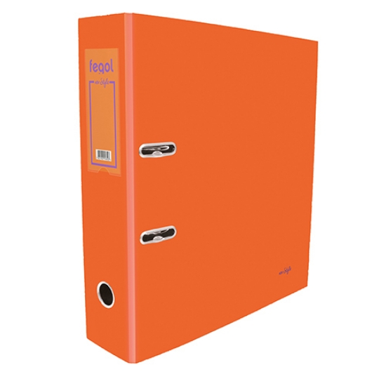 Imagem de PASTA ARQUIVO A4 FEGOL NEO:STYLE L80 018218 LISA LARANJA