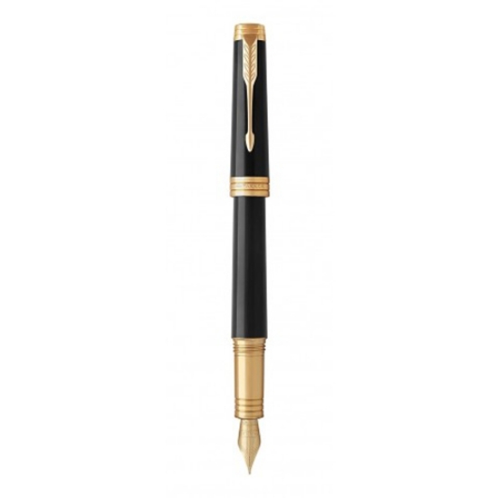 Imagem de CANETA PARKER PREMIER LACA PRETA & OURO GT F (1931409)