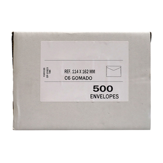 Imagem de ENV. C/6 114X162 P.BICO 70G CREME REF.70 (CX.500UDS)