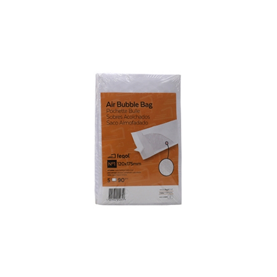 Imagem de SACO ALMOFADADO BRANCO Nº1 120X175MM (BOLHAS DE AR)