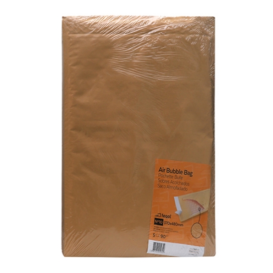 Imagem de SACO ALMOFADADO KRAFT Nº10(K) 370X480MM (BOLHAS DE AR)