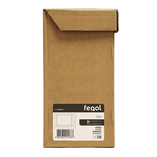 Imagem de SACO B/4 250X353 BRANCO 90GR ADES. FEGOL 12701 (CX.250UNI)