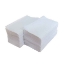 Picture of CX.50 MAÇOS GUARDANAPOS 14X14CM ZIG-ZAG BRANCO
