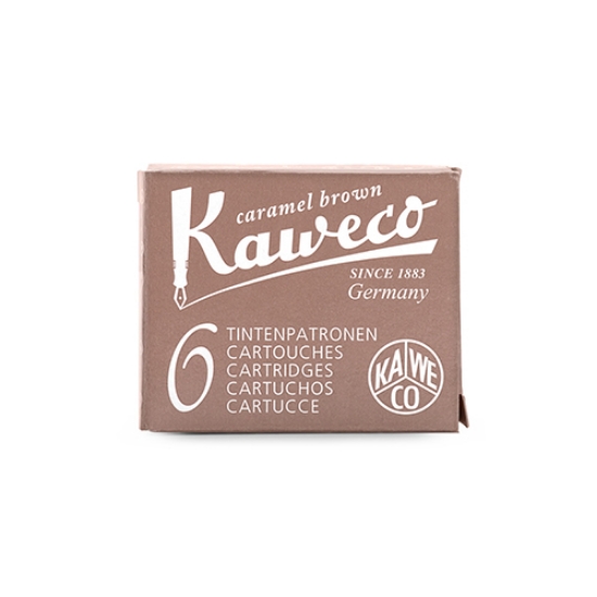Picture of CX.6 CARTUCHOS TINTA KAWECO CASTANHO CARAMELO