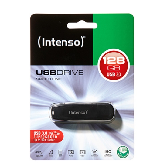 Imagem de DISK-PEN 128GB USB 3.0 INTENSO SPEED LINE (3533491)