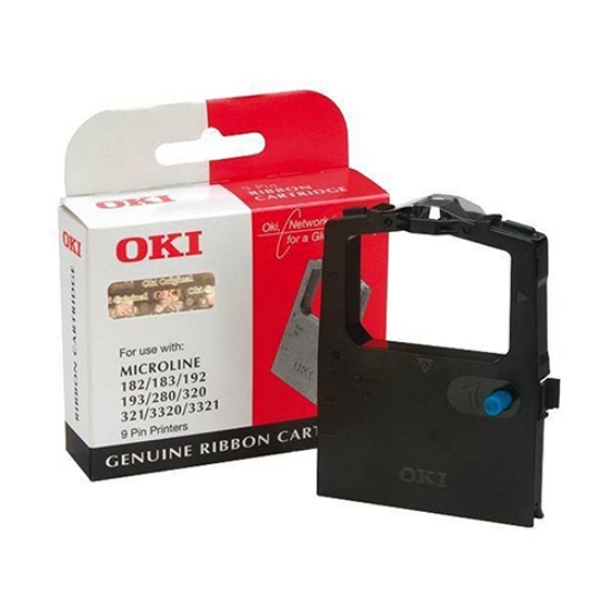 Picture of FITA ORIGINAL OKI ML-182/192/320/3320 PRETA NYLON (09002303)