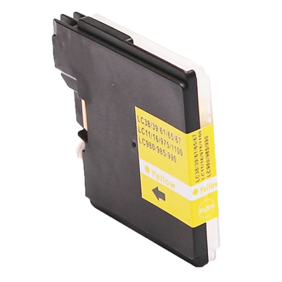 Picture of TINTEIRO COMPATIVEL BROTHER LC980Y/LC985Y/LC1100Y AMARELO