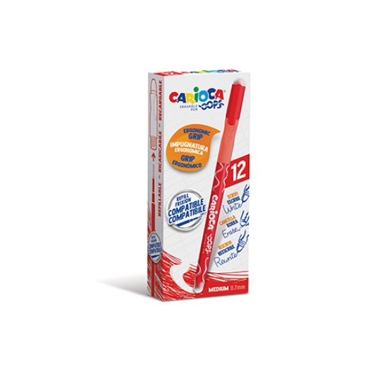 Imagem de ESFEROG. APAGAVEL CARIOCA OOPS 0.7 VERMELHA (43039/03)