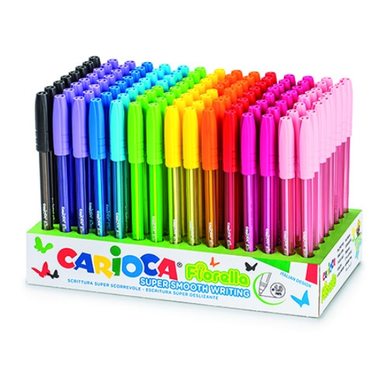 Picture of ESFEROG. C/SUPORTE E FIO BIC 4 COLOURS PEN DESK (918515)