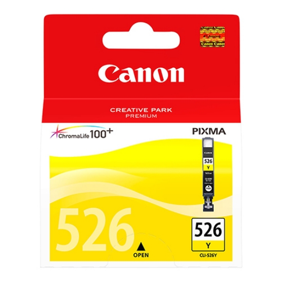 Picture of TINTEIRO ORIGINAL CANON CLI-526Y AMARELO 9ML