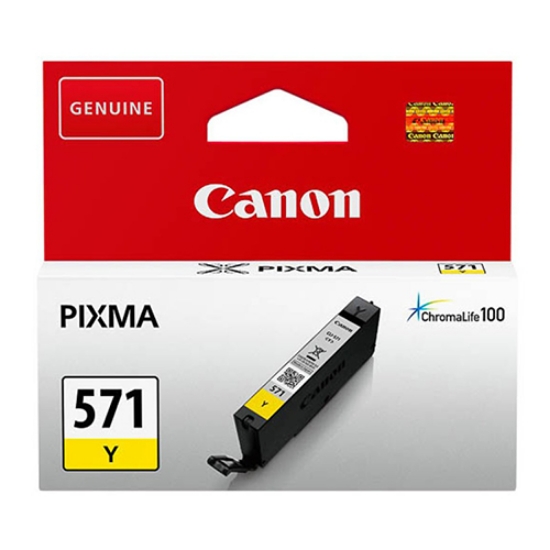 Picture of TINTEIRO ORIGINAL CANON CLI-571Y AMARELO