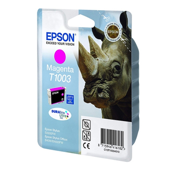 Imagem de TINTEIRO ORIGINAL EPSON T1003 MAGENTA
