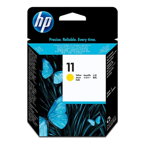 Imagem de TINTEIRO ORIGINAL HP 11 C4838AE AMARELO