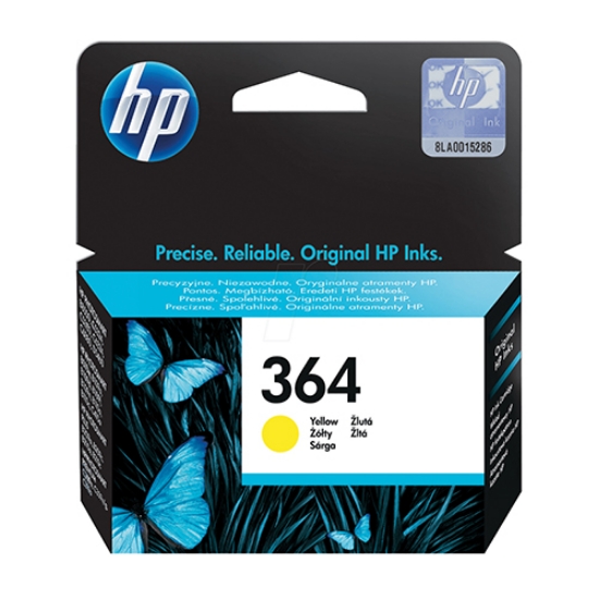 Picture of TINTEIRO ORIGINAL HP 364 CB320EE AMARELO