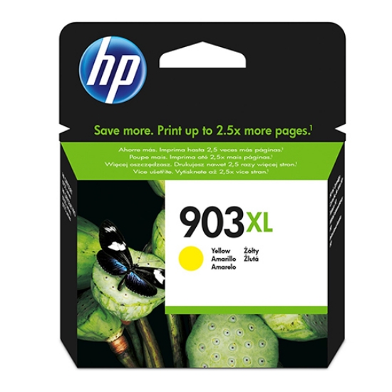 Picture of TINTEIRO ORIGINAL HP 903XL T6M11AE AMARELO ALTA CAPAC.