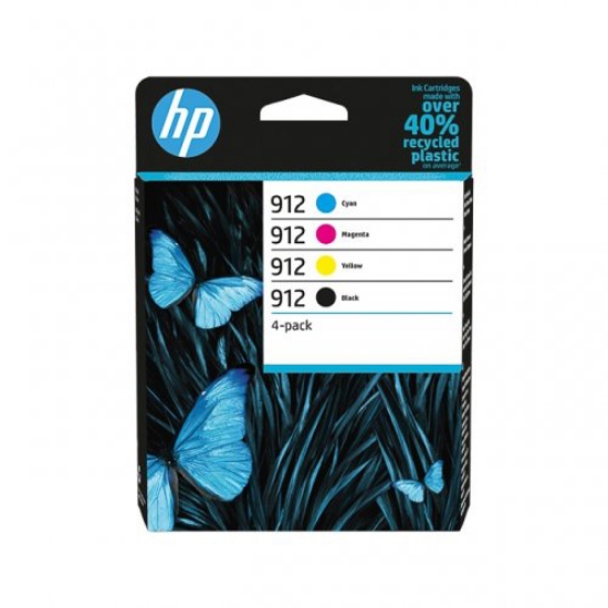Imagem de TINTEIRO ORIGINAL HP 912 6ZC74AE (MULTIPACK 4 CORES)