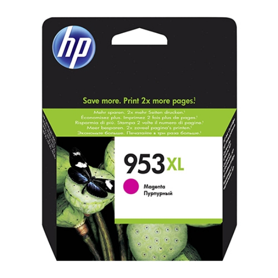 Picture of TINTEIRO ORIGINAL HP 953XL F6U17AE MAGENTA ALTA CAP.