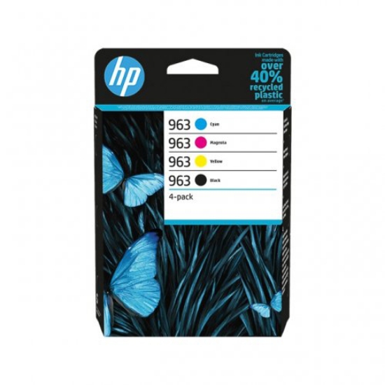 Picture of TINTEIRO ORIGINAL HP 963 6ZC70AE (MULTIPACK 4 CORES)