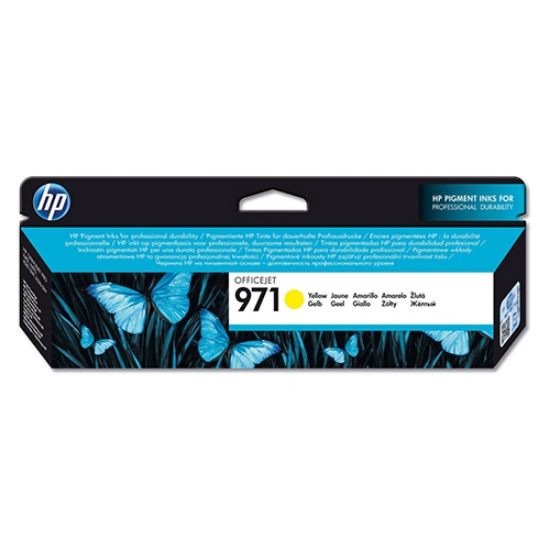 Picture of TINTEIRO ORIGINAL HP 971 CN624AE AMARELO