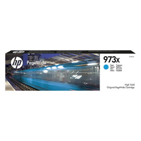 Picture of TINTEIRO ORIGINAL HP 973X F6T81AE CYAN ALTA CAPAC.