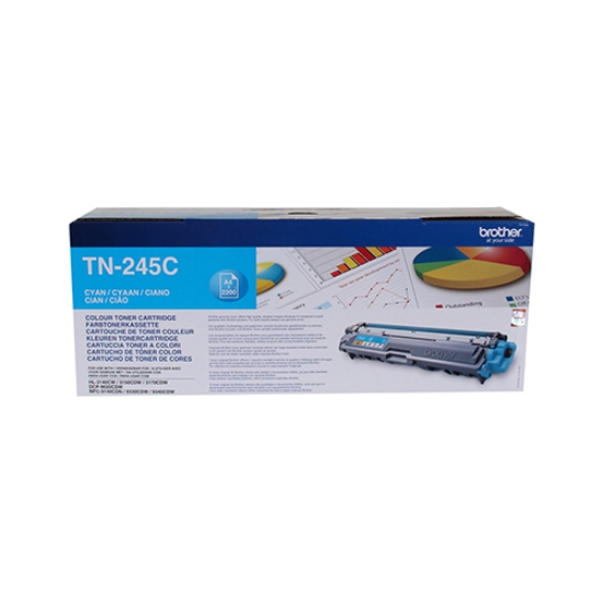 Picture of TONER ORIGINAL BROTHER TN-245C CYAN 2.200 PAGINAS