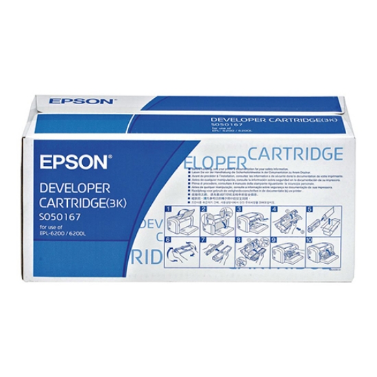 Imagem de TONER ORIGINAL EPSON C13S050167 PRETO 3.000 PAGINAS